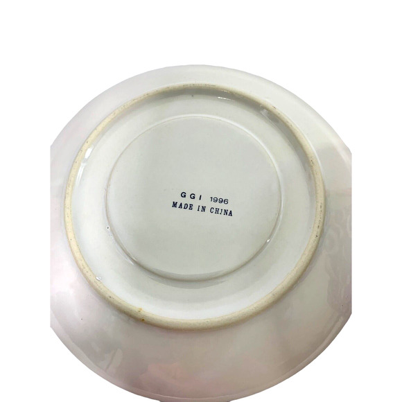 Oversized‎ Coffee Cup & Saucer Floral Ceramic GGI 1996 Table Shelf Decor - Picture 9 of 9